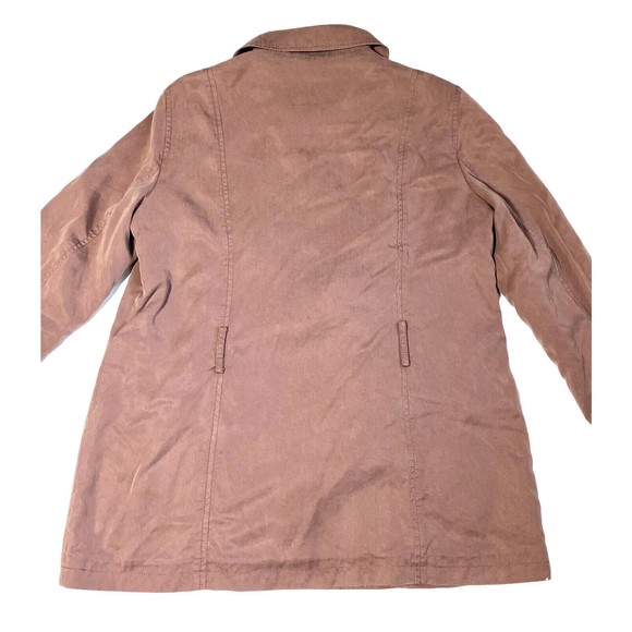 Club Monaco Womens Double Breasted Blazer Jacket Blush Pale Mauve Large L - Picture 6 of 12